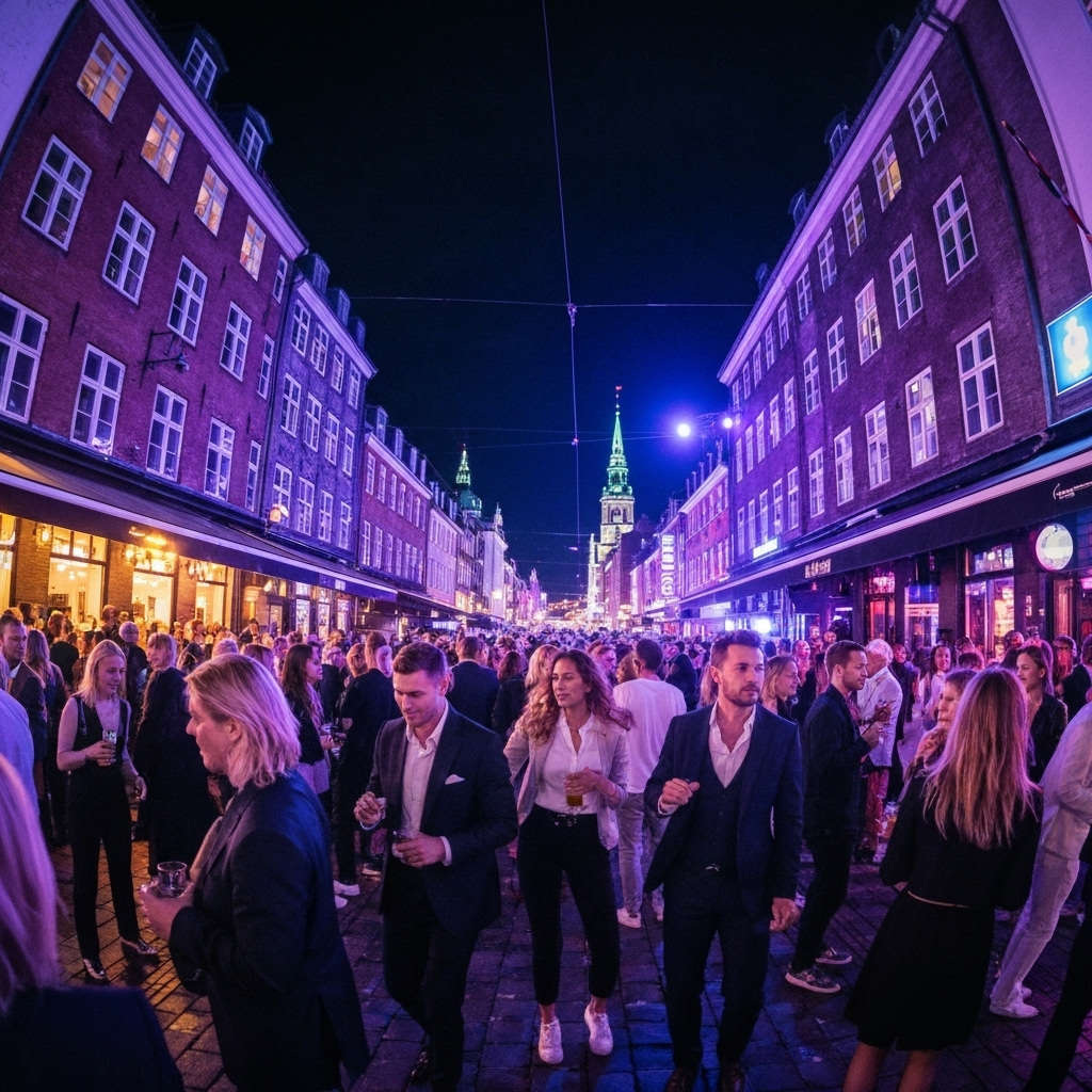 Copenhagen luxury nightlife and lifestyle experiences in Vesterbro and Nørrebro